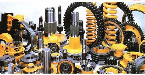 Collection of automobile spare parts